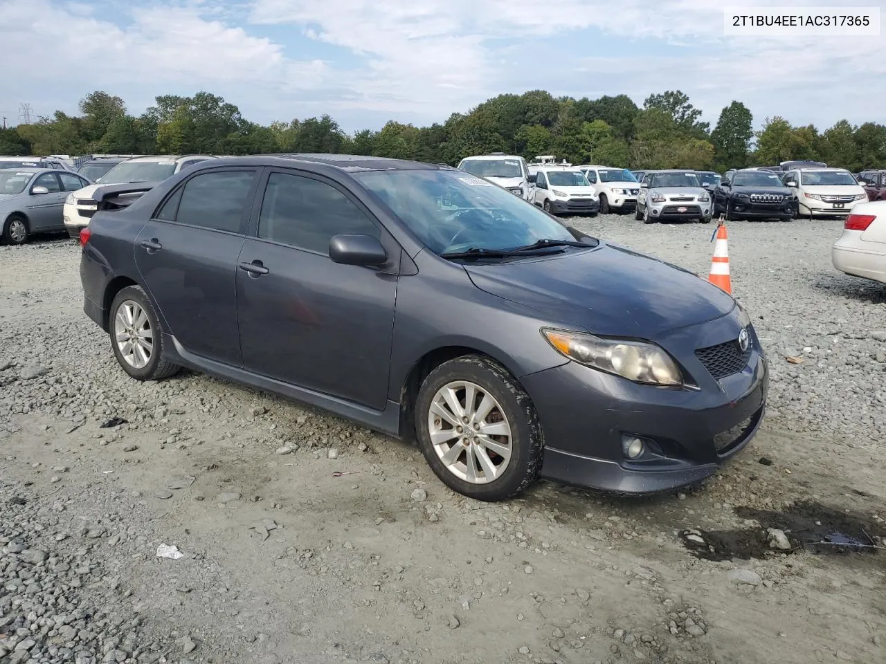 2T1BU4EE1AC317365 2010 Toyota Corolla Base