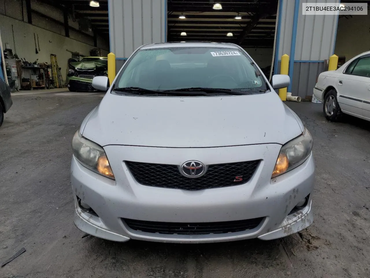 2010 Toyota Corolla Base VIN: 2T1BU4EE3AC294106 Lot: 73630724