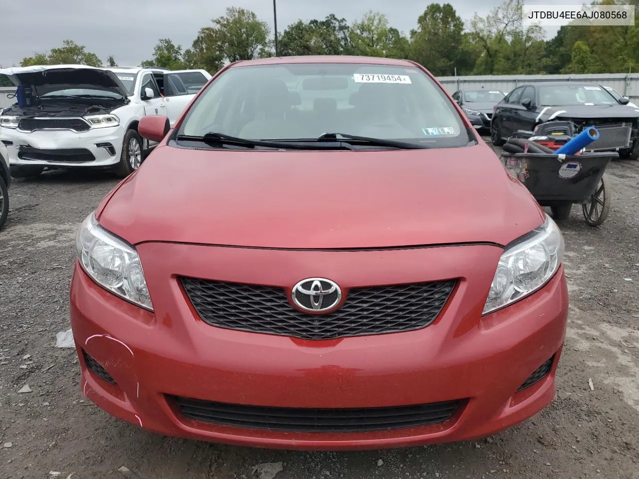 2010 Toyota Corolla Base VIN: JTDBU4EE6AJ080568 Lot: 73719454