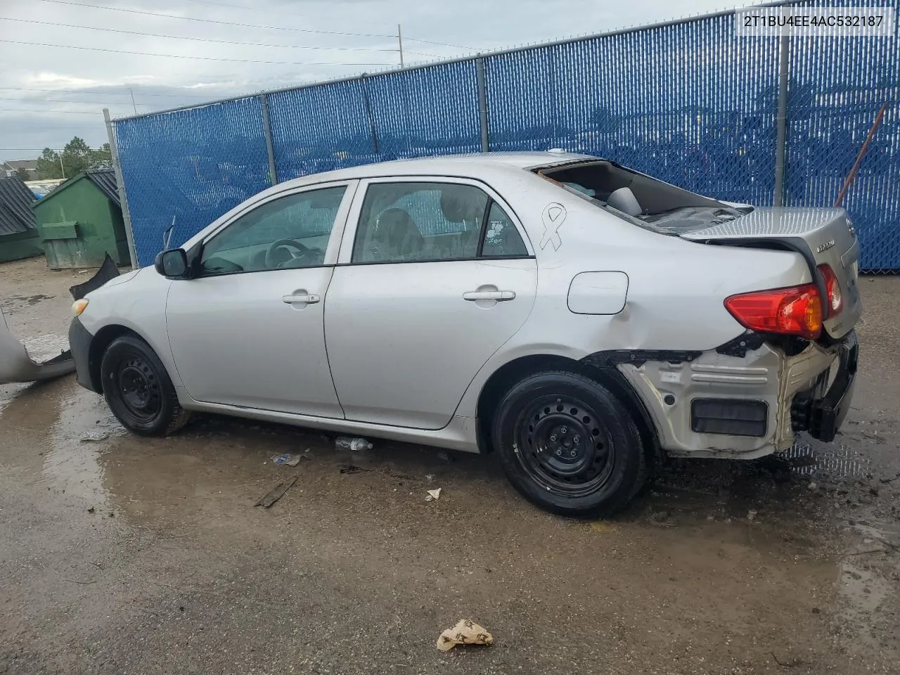 2010 Toyota Corolla Base VIN: 2T1BU4EE4AC532187 Lot: 73755794