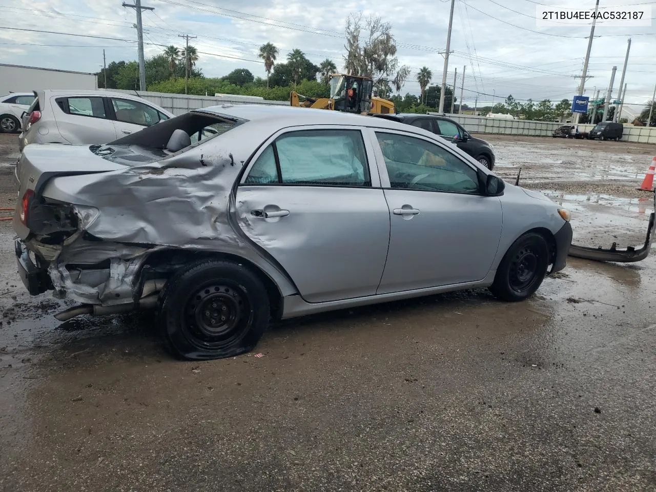 2010 Toyota Corolla Base VIN: 2T1BU4EE4AC532187 Lot: 73755794