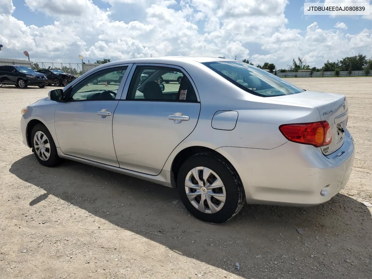 2010 Toyota Corolla Base VIN: JTDBU4EE0AJ080839 Lot: 73757994