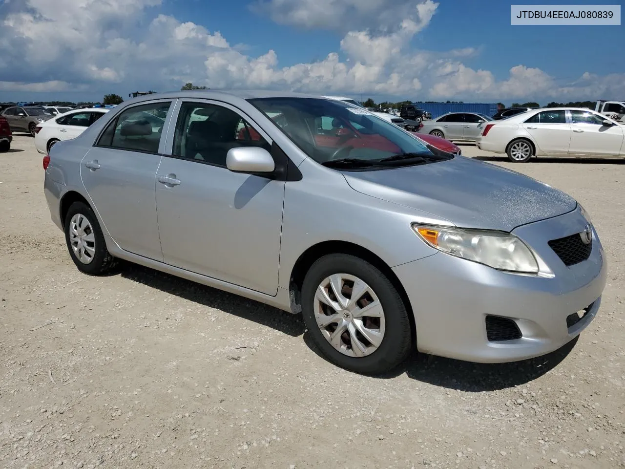 2010 Toyota Corolla Base VIN: JTDBU4EE0AJ080839 Lot: 73757994