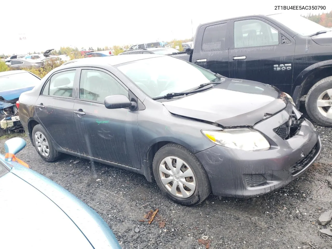 2010 Toyota Corolla Base VIN: 2T1BU4EE5AC350790 Lot: 73846164