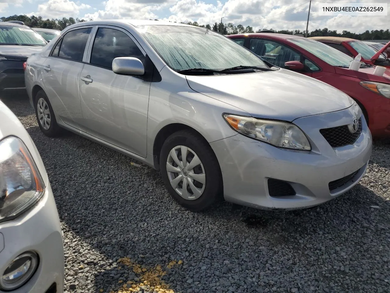 2010 Toyota Corolla Base VIN: 1NXBU4EE0AZ262549 Lot: 73867044