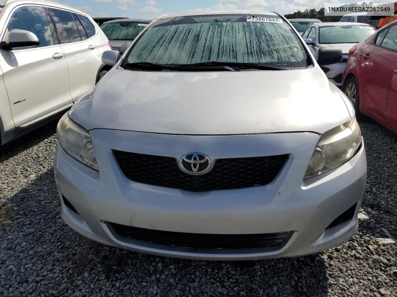 2010 Toyota Corolla Base VIN: 1NXBU4EE0AZ262549 Lot: 73867044