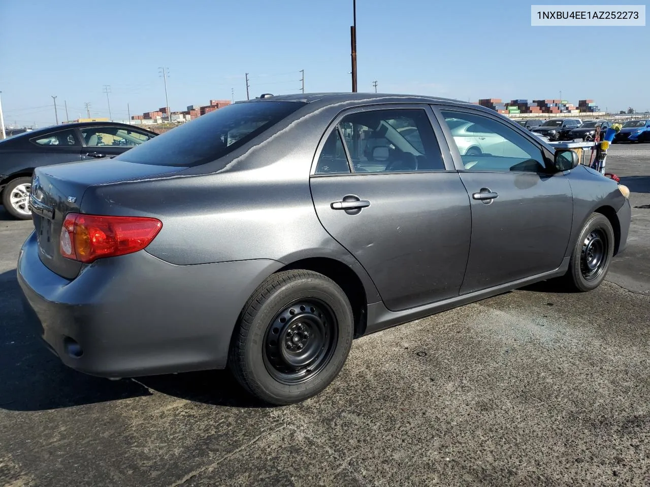 2010 Toyota Corolla Base VIN: 1NXBU4EE1AZ252273 Lot: 73892014