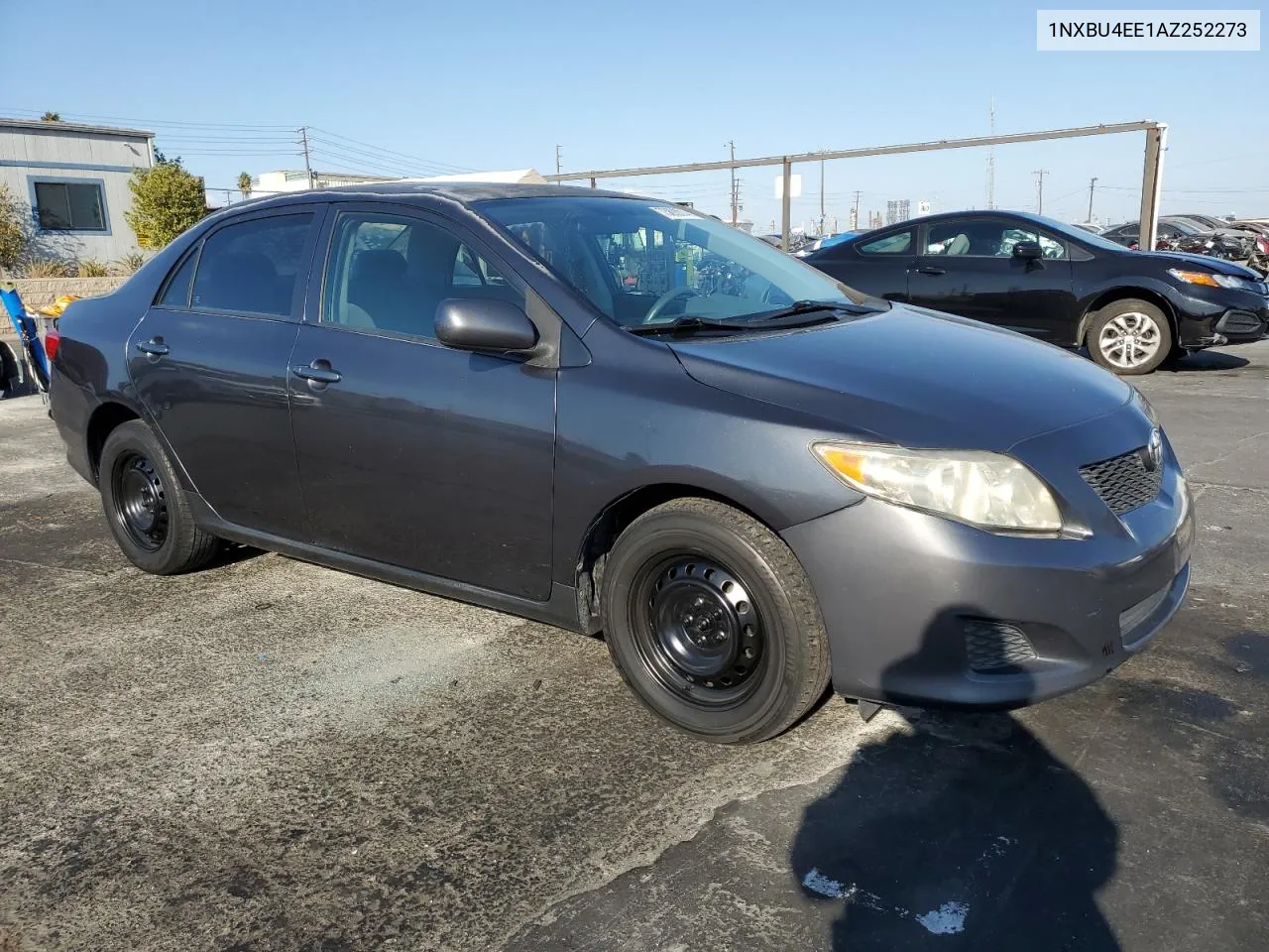 2010 Toyota Corolla Base VIN: 1NXBU4EE1AZ252273 Lot: 73892014