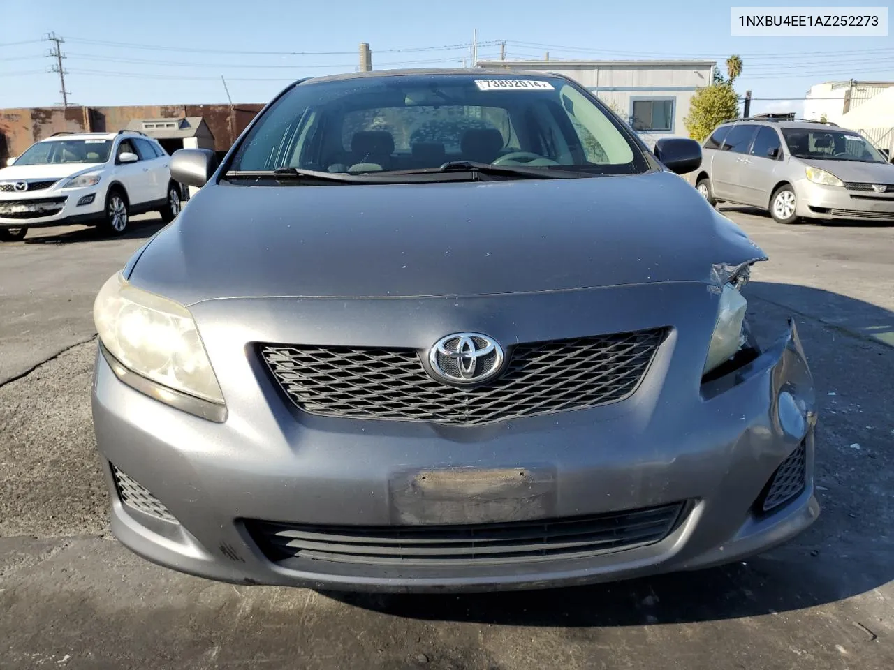 2010 Toyota Corolla Base VIN: 1NXBU4EE1AZ252273 Lot: 73892014