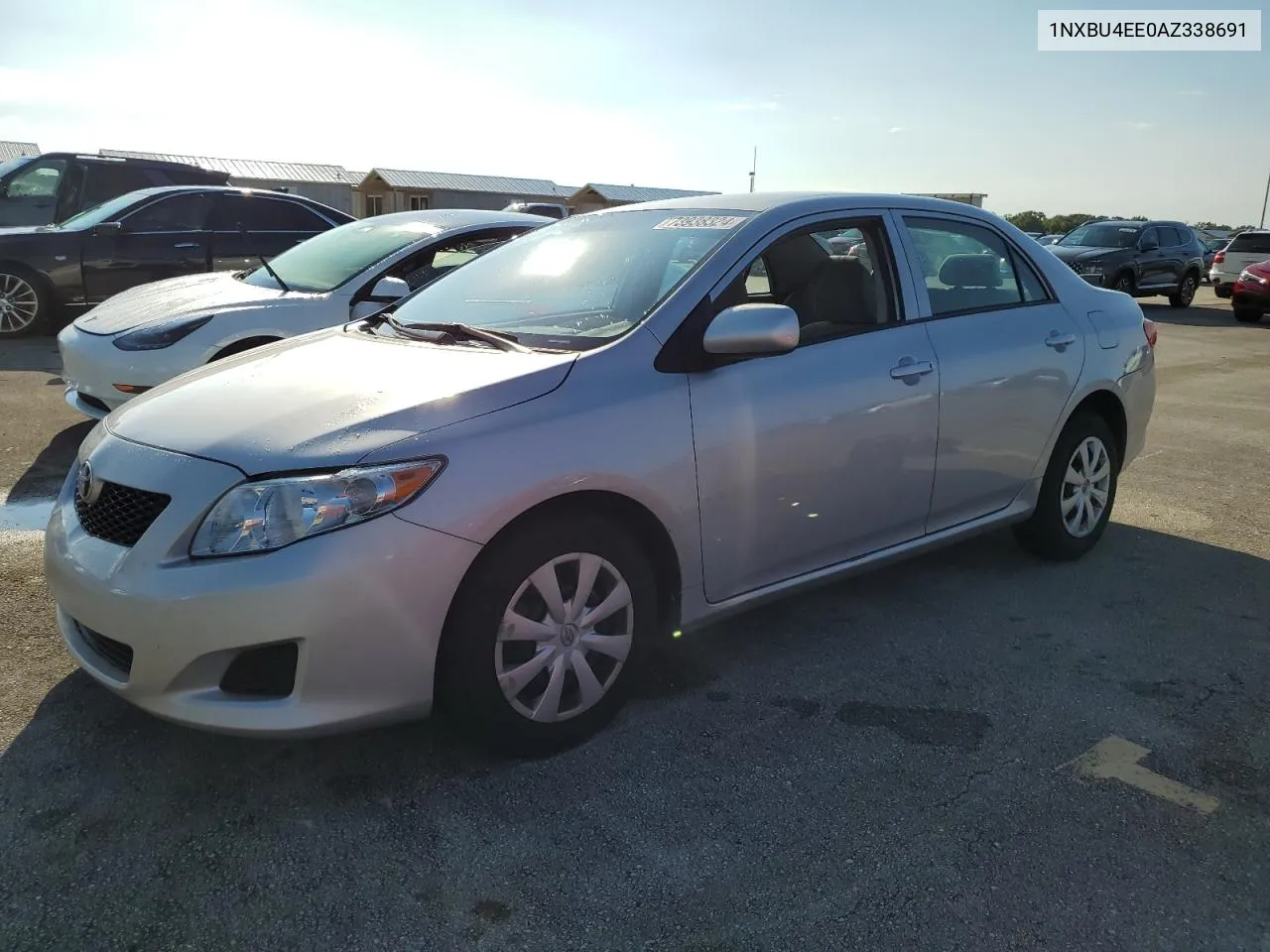 2010 Toyota Corolla Base VIN: 1NXBU4EE0AZ338691 Lot: 73938324