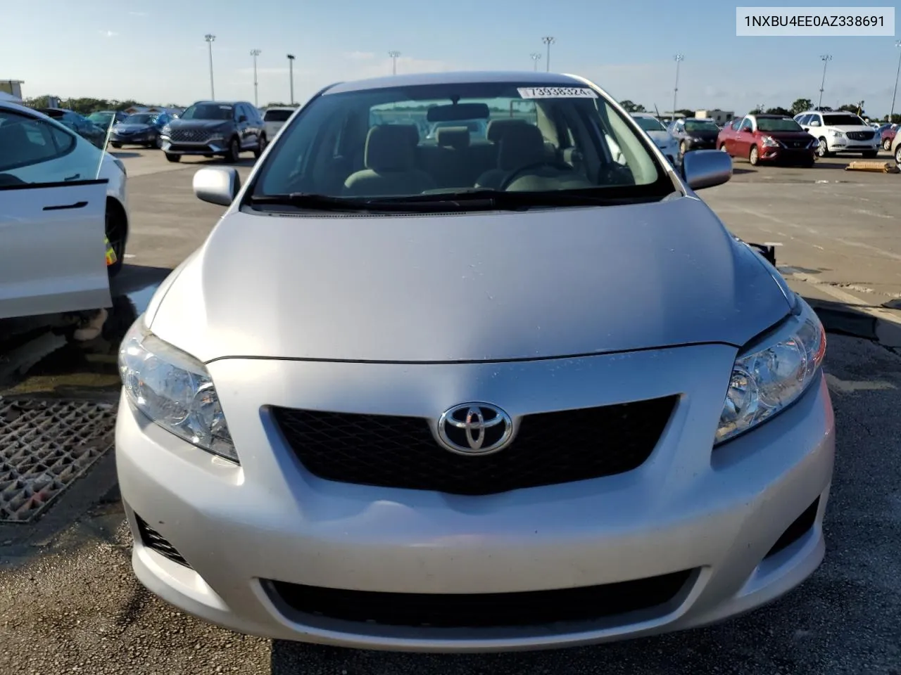 2010 Toyota Corolla Base VIN: 1NXBU4EE0AZ338691 Lot: 73938324