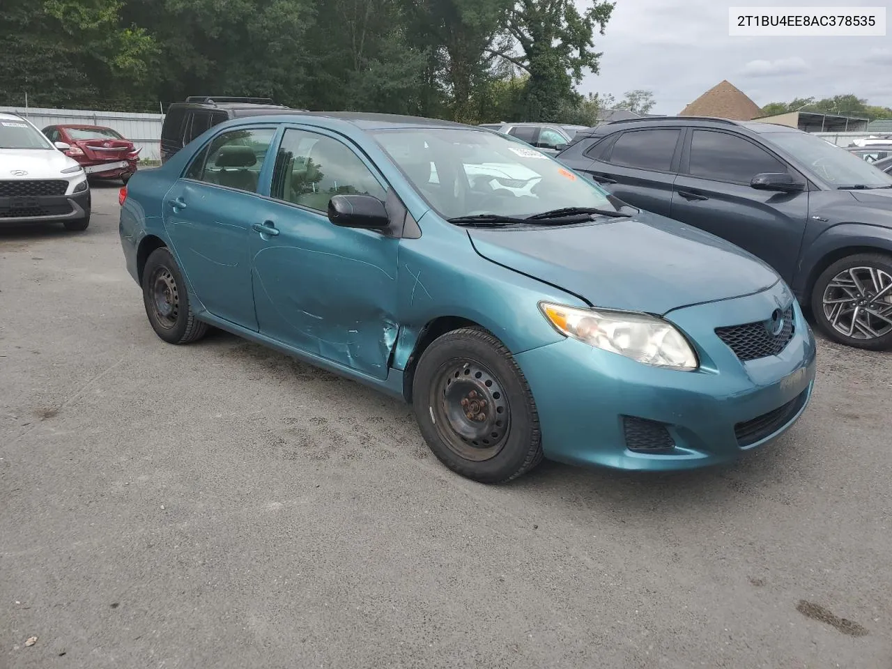 2010 Toyota Corolla Base VIN: 2T1BU4EE8AC378535 Lot: 73954404