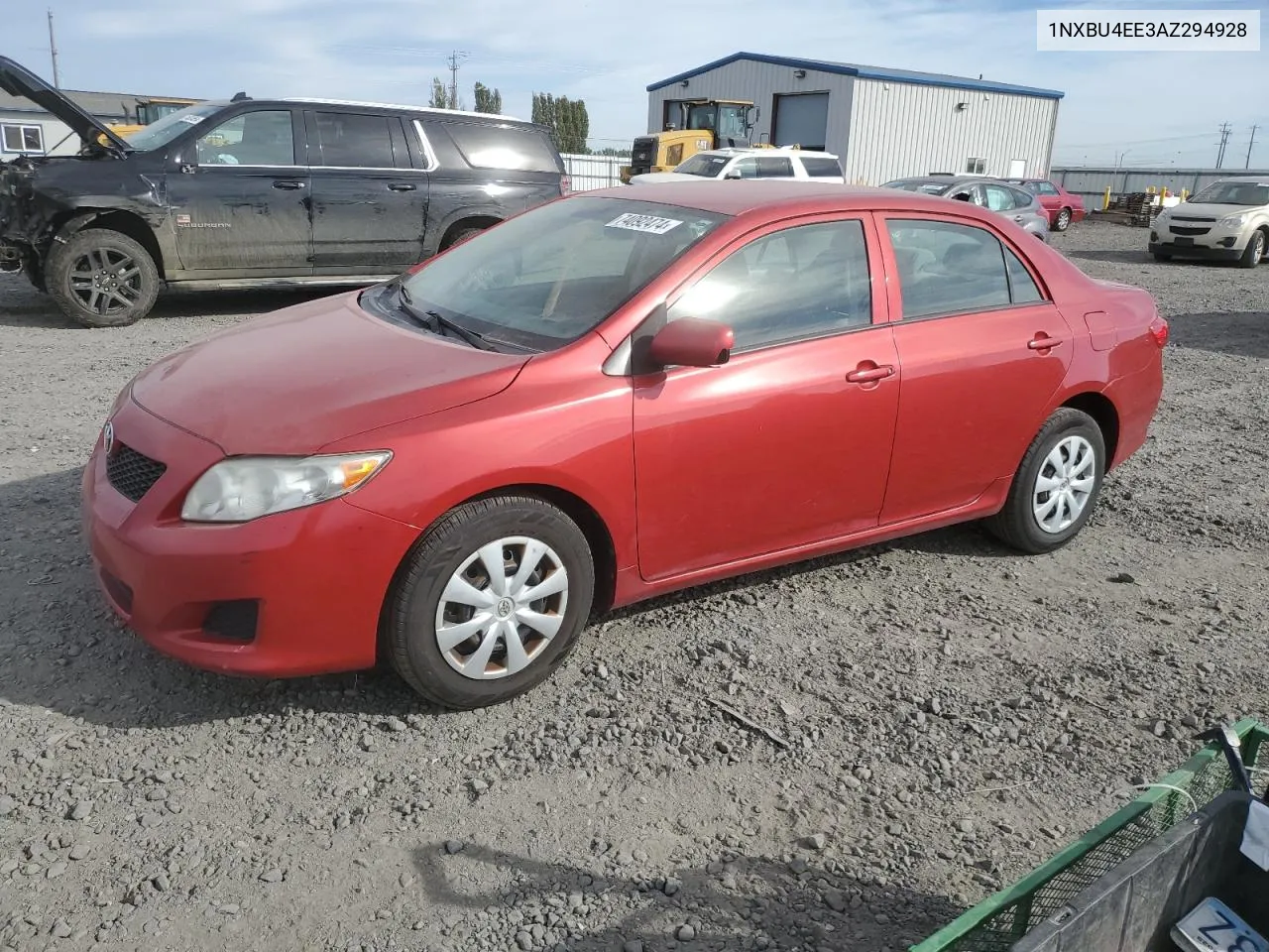 2010 Toyota Corolla Base VIN: 1NXBU4EE3AZ294928 Lot: 74092474