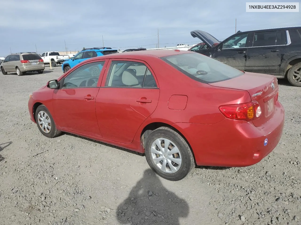 2010 Toyota Corolla Base VIN: 1NXBU4EE3AZ294928 Lot: 74092474