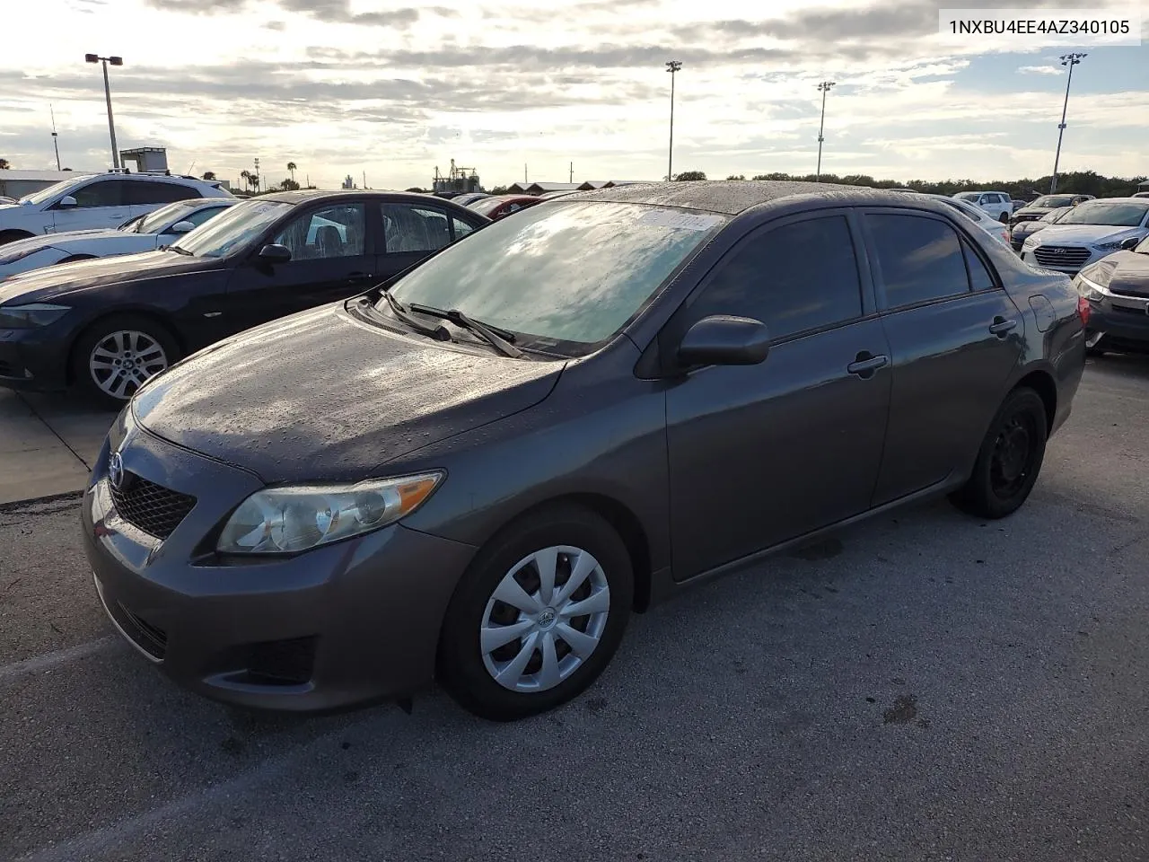 2010 Toyota Corolla Base VIN: 1NXBU4EE4AZ340105 Lot: 74145104