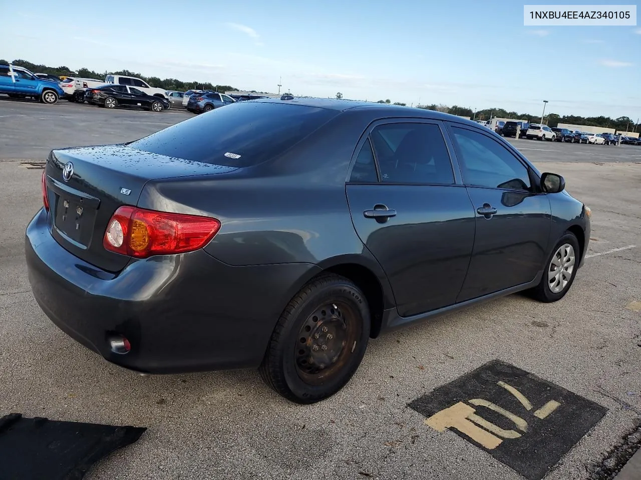 2010 Toyota Corolla Base VIN: 1NXBU4EE4AZ340105 Lot: 74145104