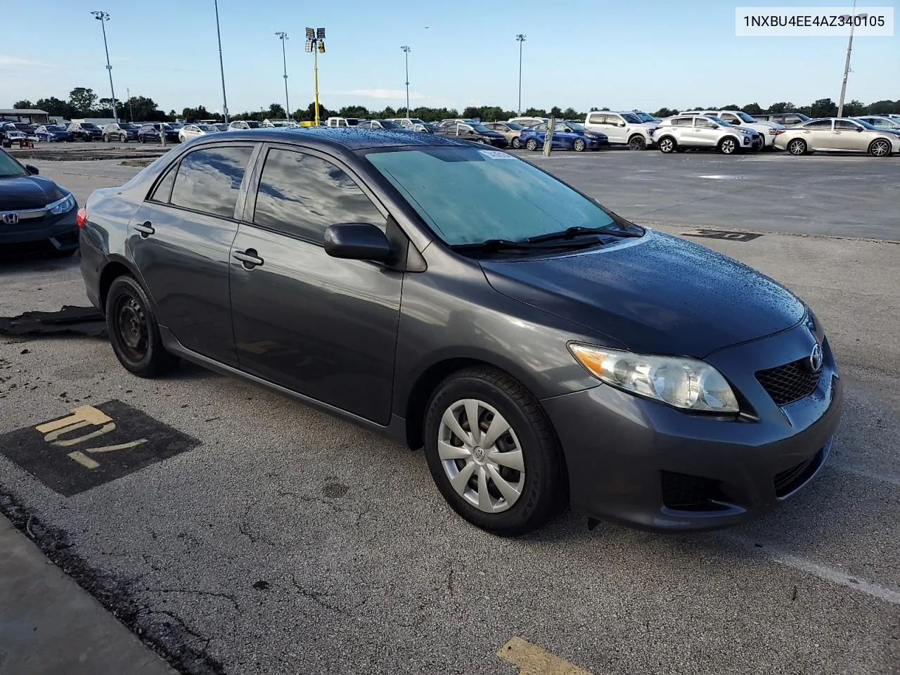 2010 Toyota Corolla Base VIN: 1NXBU4EE4AZ340105 Lot: 74145104