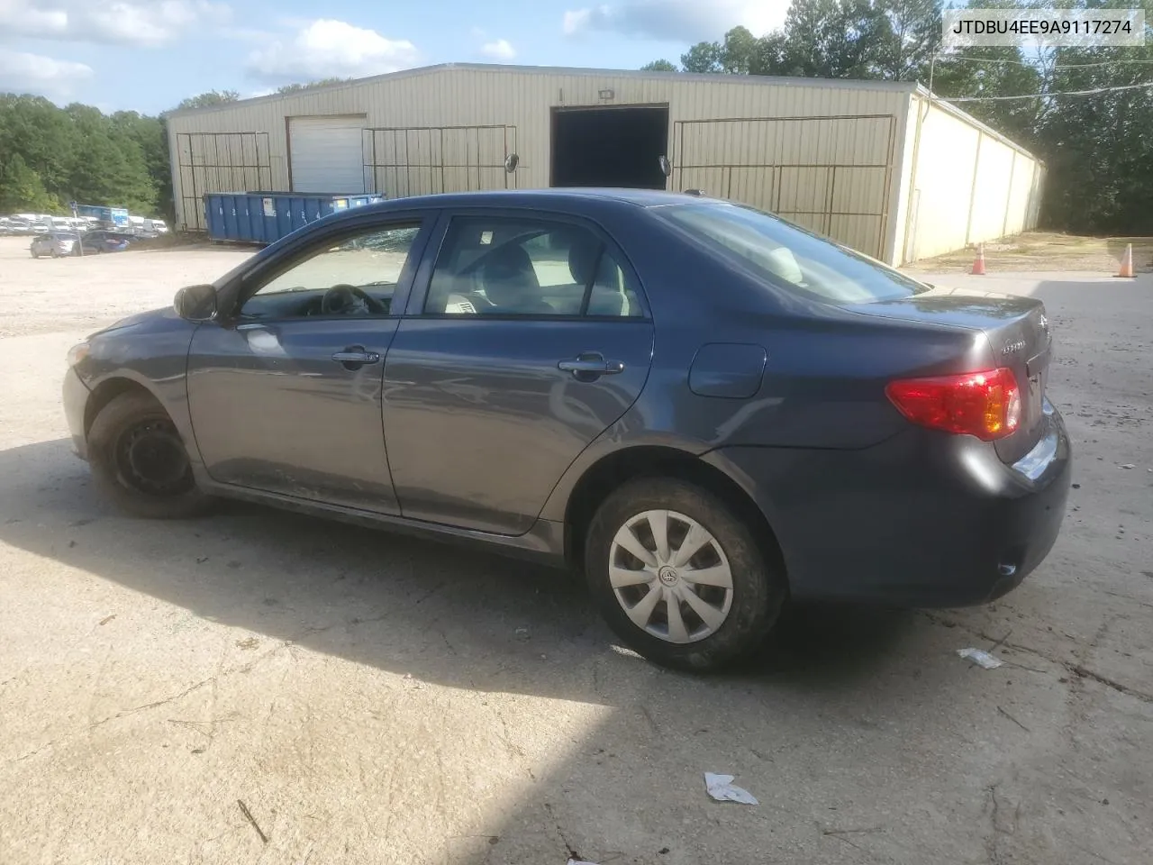 2010 Toyota Corolla Base VIN: JTDBU4EE9A9117274 Lot: 74191384