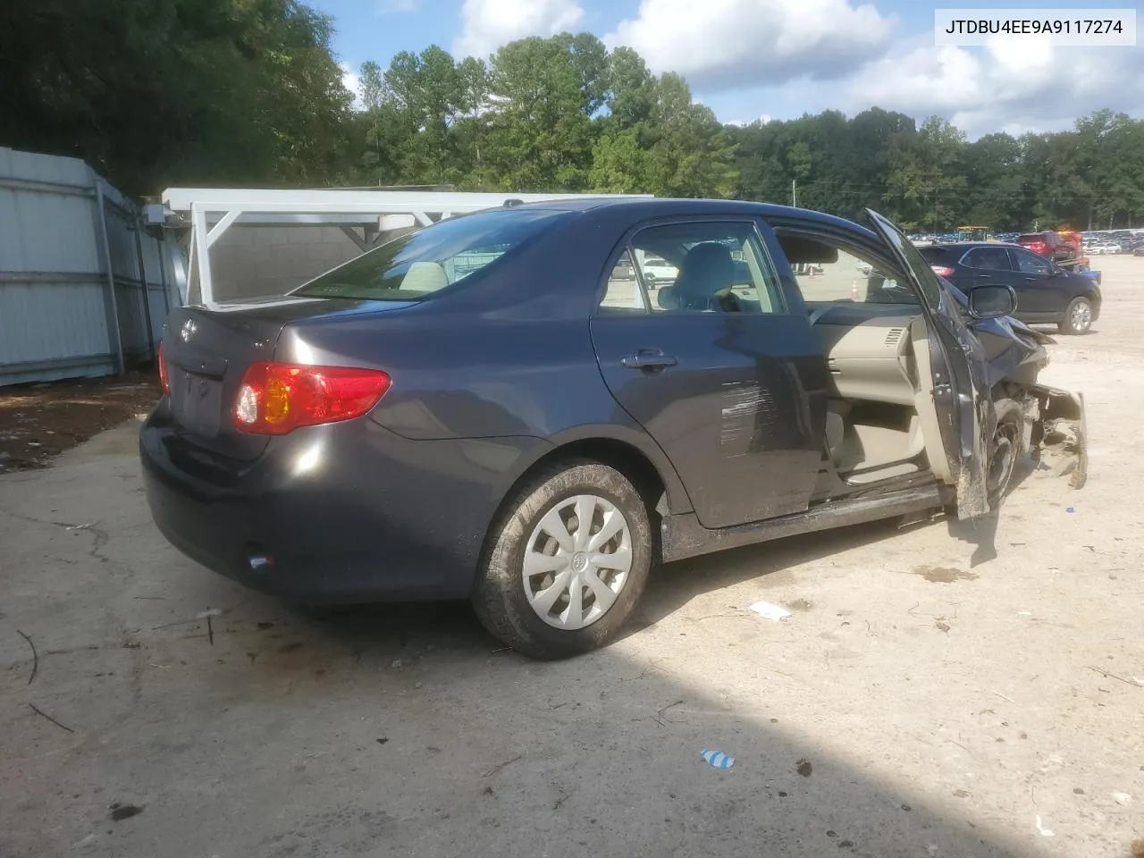 2010 Toyota Corolla Base VIN: JTDBU4EE9A9117274 Lot: 74191384