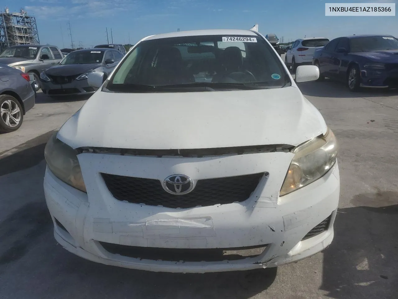 2010 Toyota Corolla Base VIN: 1NXBU4EE1AZ185366 Lot: 74246294