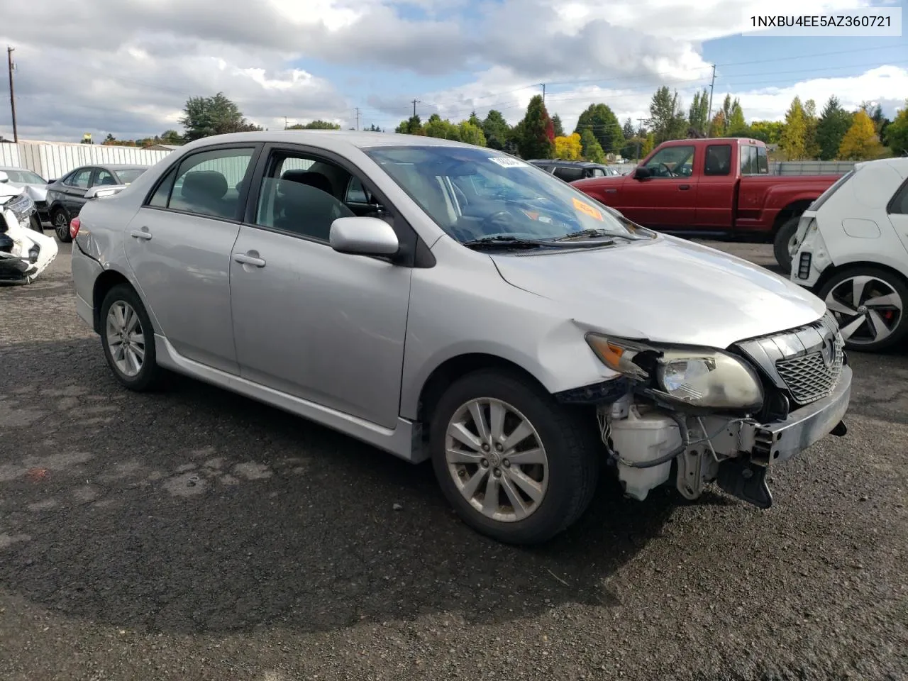 2010 Toyota Corolla Base VIN: 1NXBU4EE5AZ360721 Lot: 74320464