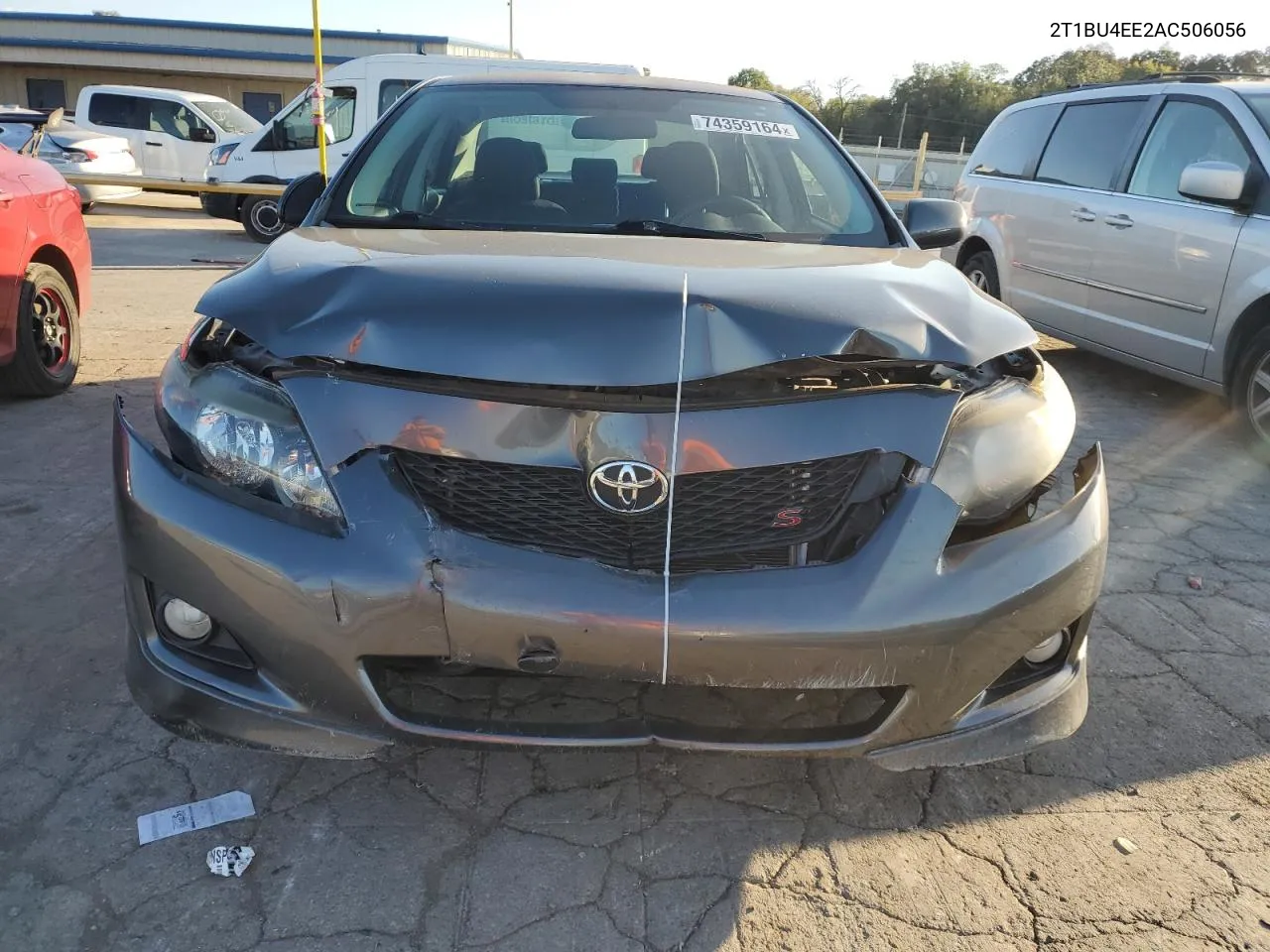 2010 Toyota Corolla Base VIN: 2T1BU4EE2AC506056 Lot: 74359164