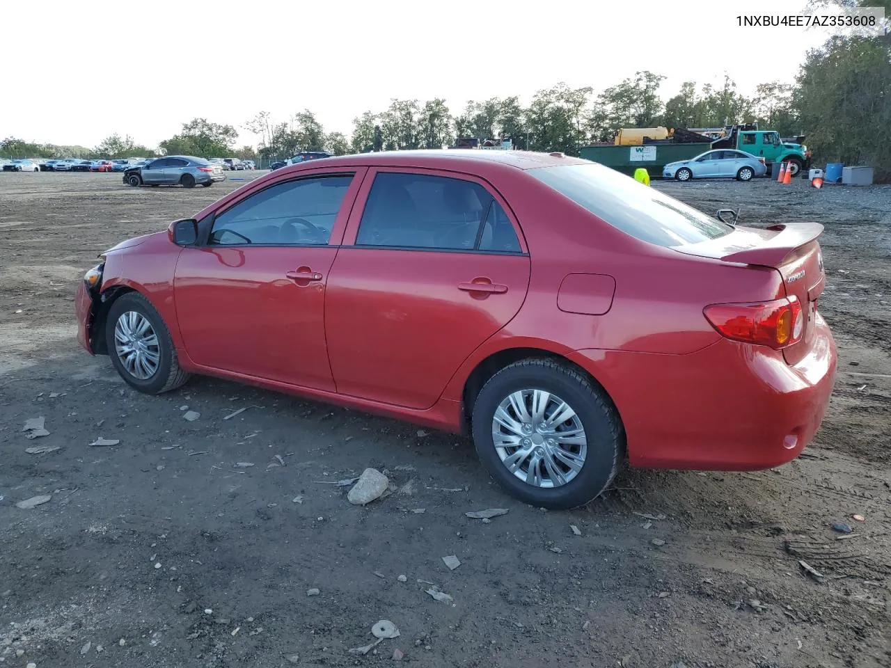 2010 Toyota Corolla Base VIN: 1NXBU4EE7AZ353608 Lot: 74370194