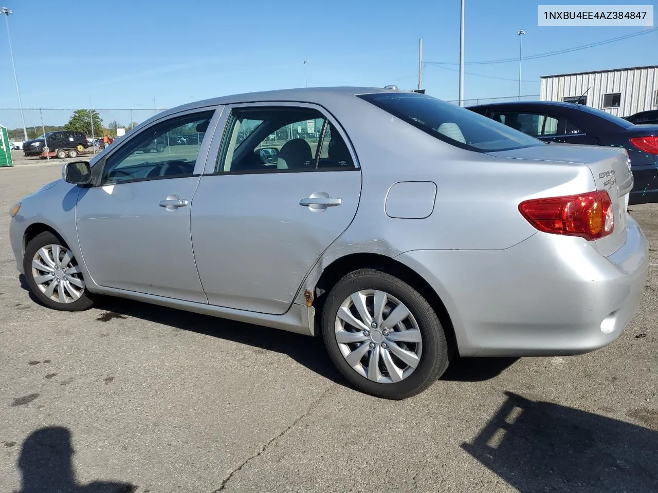 2010 Toyota Corolla Base VIN: 1NXBU4EE4AZ384847 Lot: 74386684