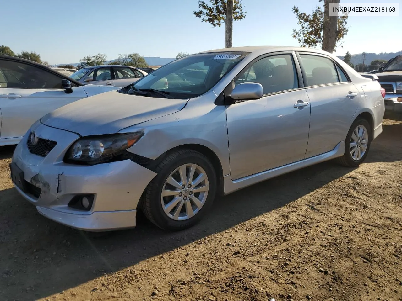 2010 Toyota Corolla Base VIN: 1NXBU4EEXAZ218168 Lot: 74391084