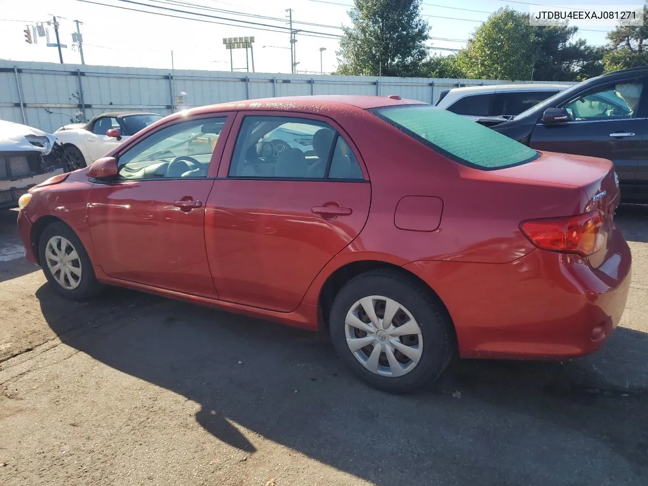 2010 Toyota Corolla Base VIN: JTDBU4EEXAJ081271 Lot: 74419334