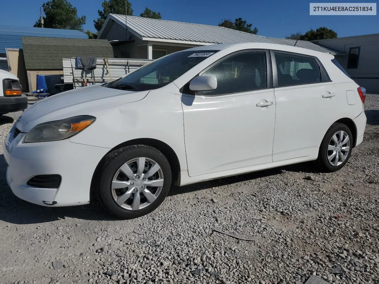 2010 Toyota Corolla Matrix VIN: 2T1KU4EE8AC251834 Lot: 74433804