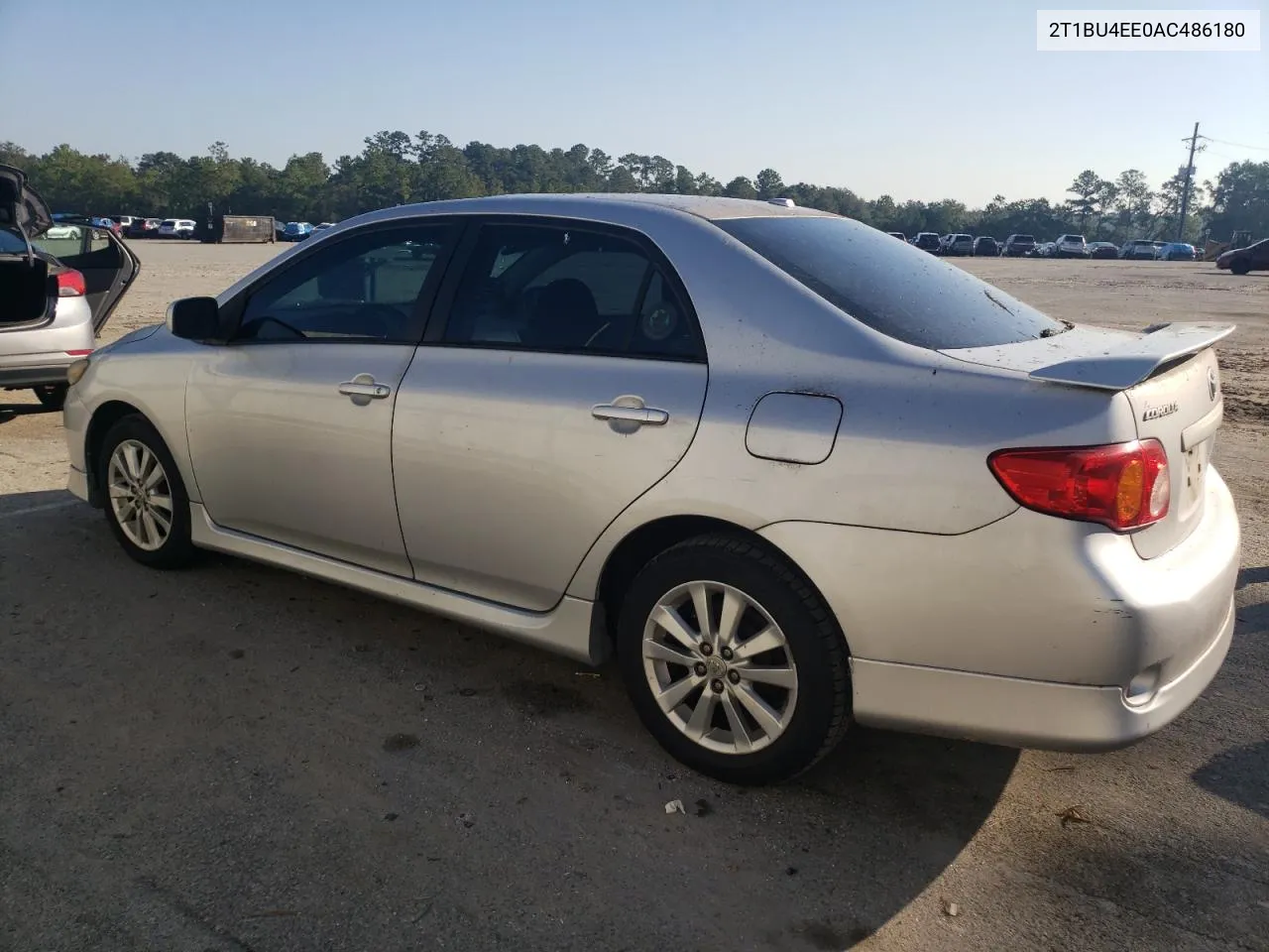 2010 Toyota Corolla Base VIN: 2T1BU4EE0AC486180 Lot: 74440804