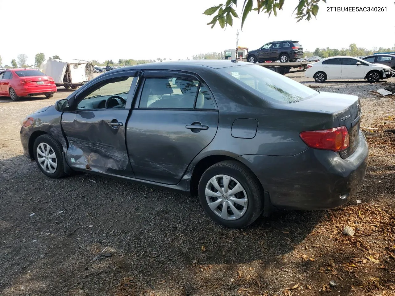 2010 Toyota Corolla Base VIN: 2T1BU4EE5AC340261 Lot: 74488994