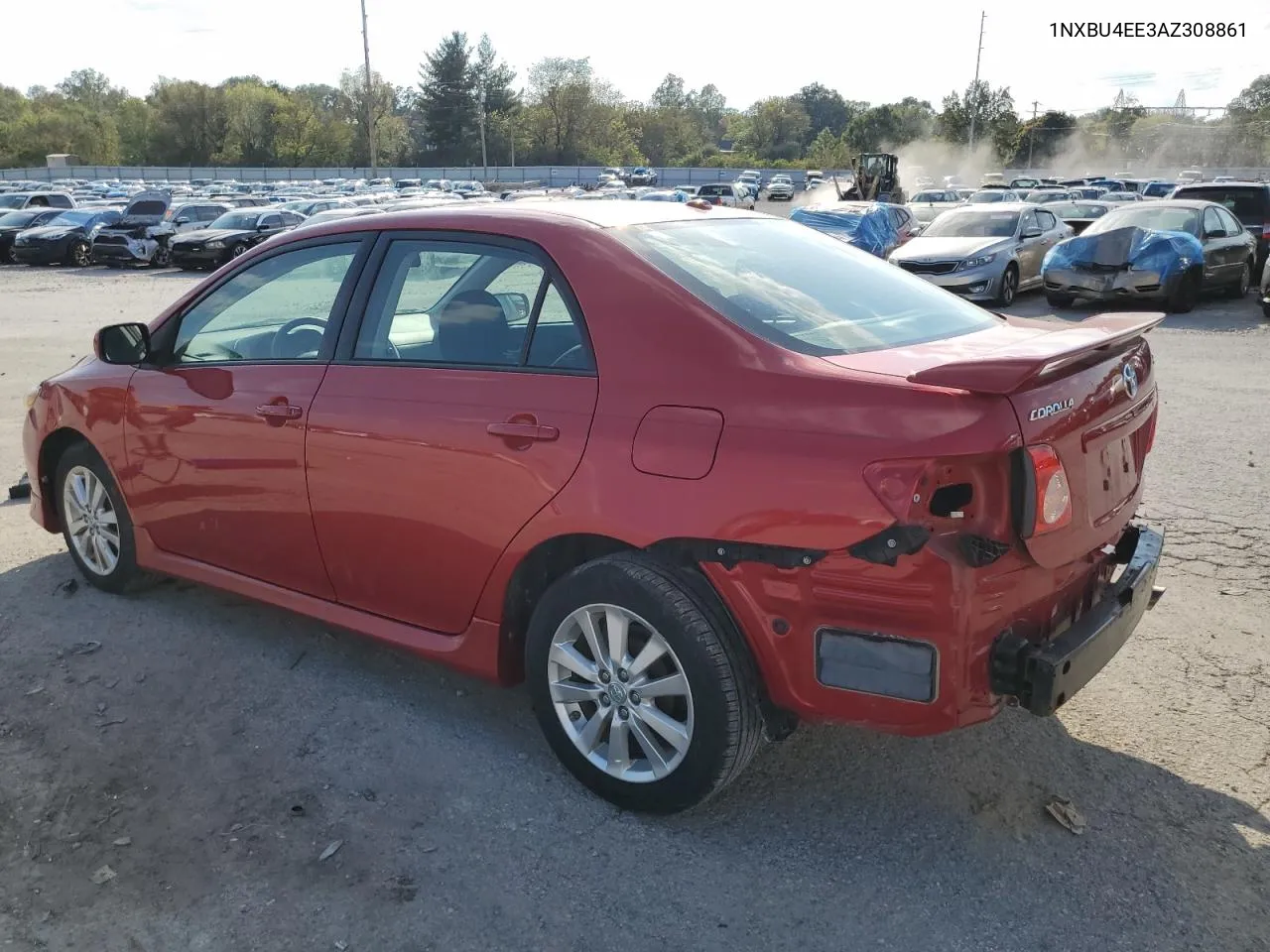 2010 Toyota Corolla Base VIN: 1NXBU4EE3AZ308861 Lot: 74599614