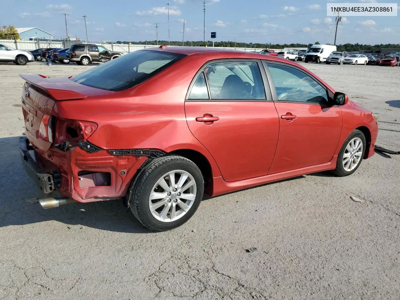 2010 Toyota Corolla Base VIN: 1NXBU4EE3AZ308861 Lot: 74599614