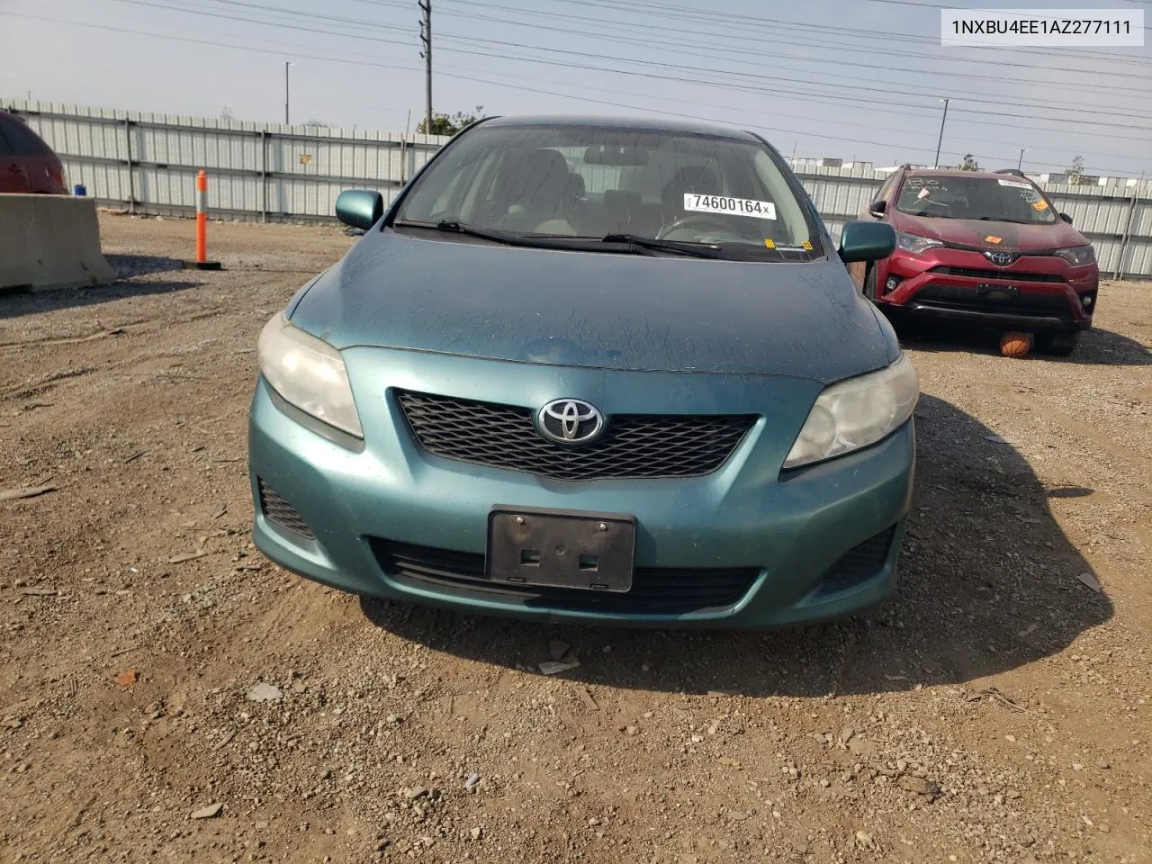 2010 Toyota Corolla Base VIN: 1NXBU4EE1AZ277111 Lot: 74600164