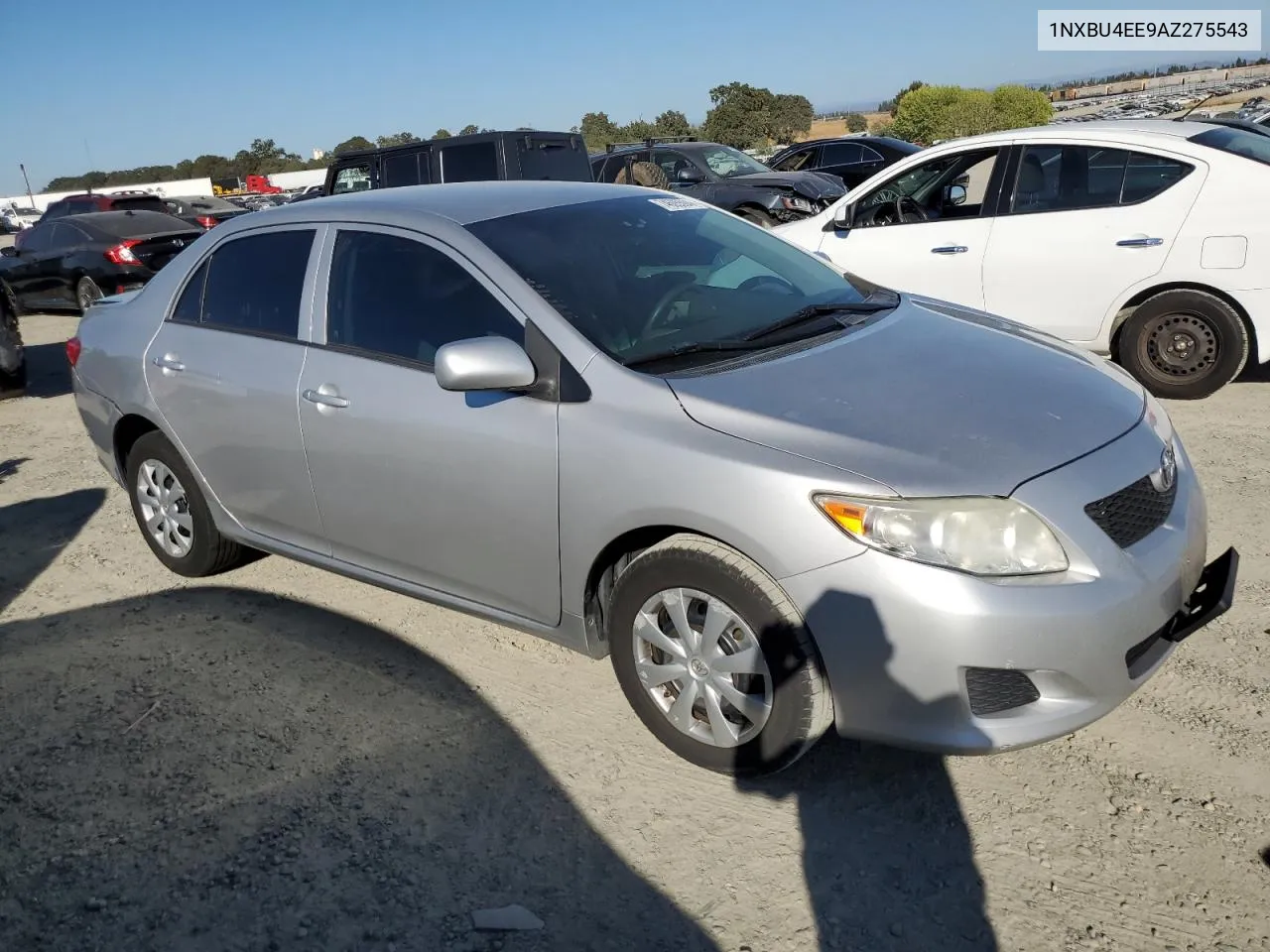 2010 Toyota Corolla Base VIN: 1NXBU4EE9AZ275543 Lot: 74605594