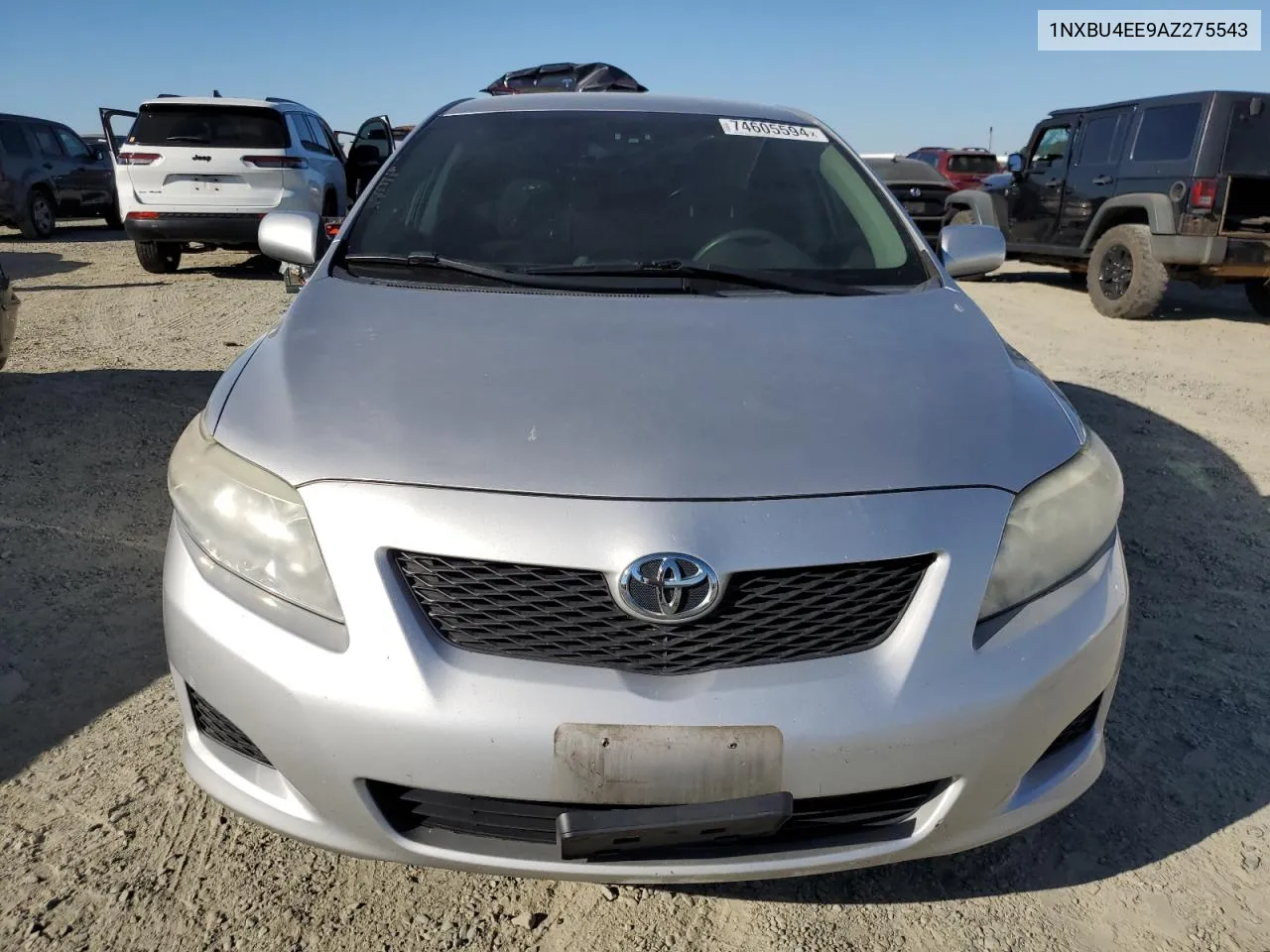 2010 Toyota Corolla Base VIN: 1NXBU4EE9AZ275543 Lot: 74605594