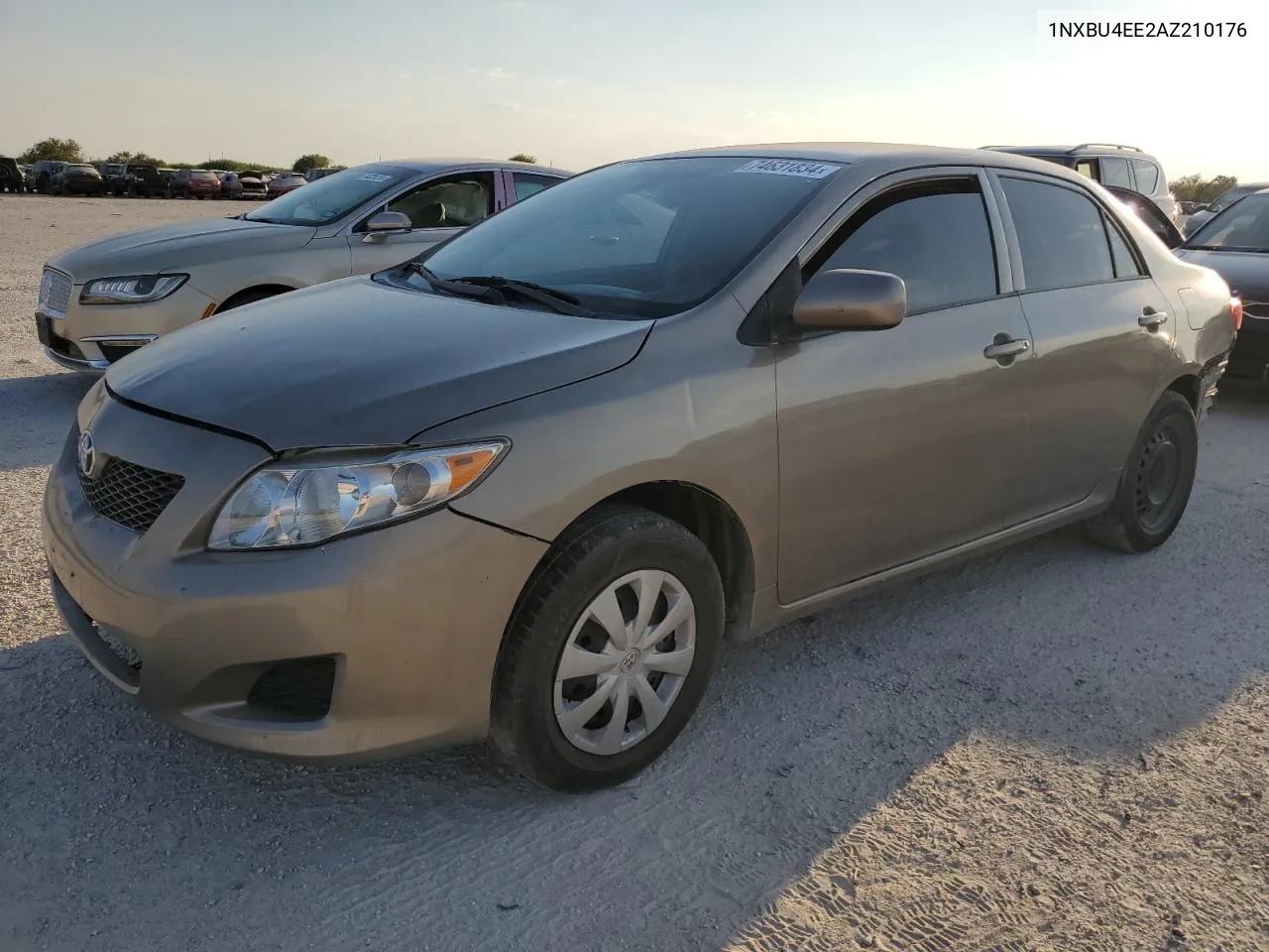 2010 Toyota Corolla Base VIN: 1NXBU4EE2AZ210176 Lot: 74631834