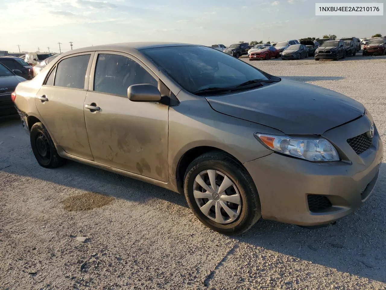 2010 Toyota Corolla Base VIN: 1NXBU4EE2AZ210176 Lot: 74631834