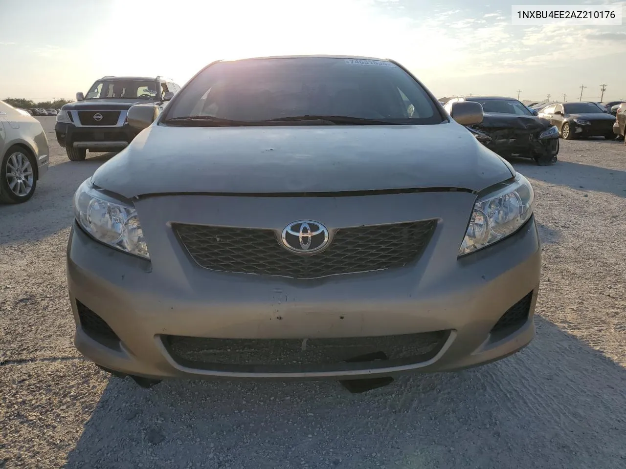 2010 Toyota Corolla Base VIN: 1NXBU4EE2AZ210176 Lot: 74631834