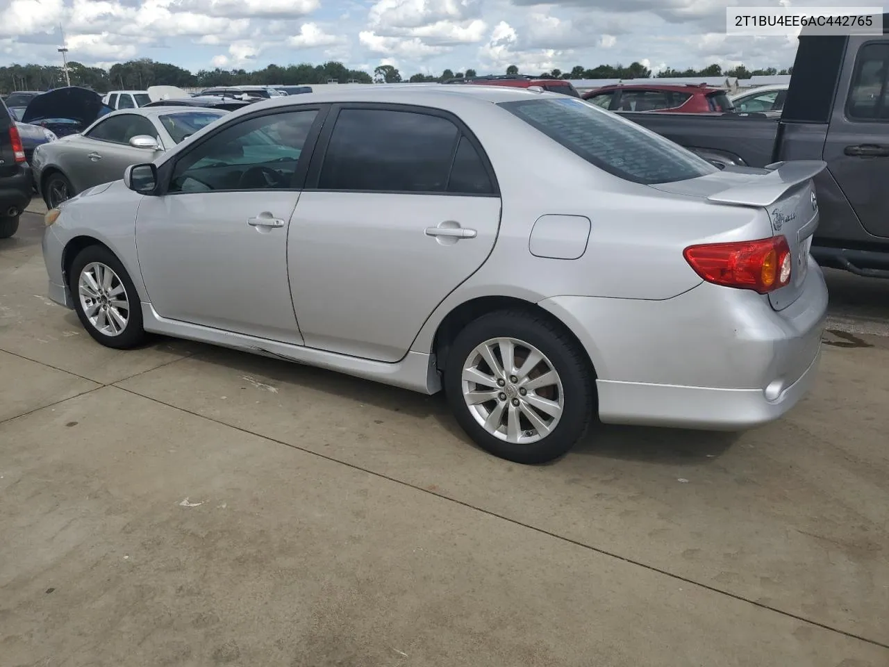 2010 Toyota Corolla Base VIN: 2T1BU4EE6AC442765 Lot: 74669384