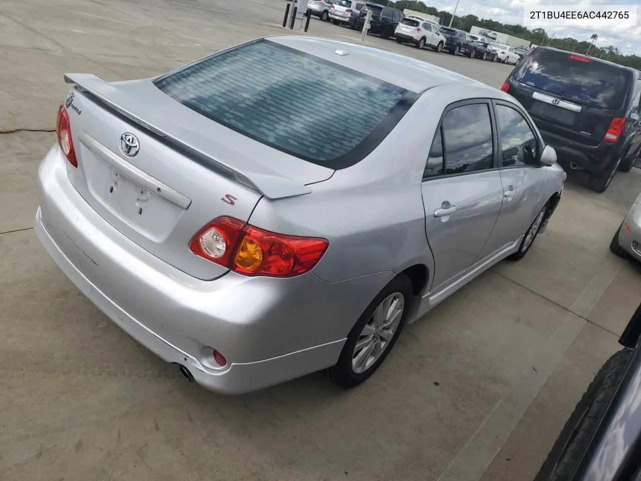 2010 Toyota Corolla Base VIN: 2T1BU4EE6AC442765 Lot: 74669384