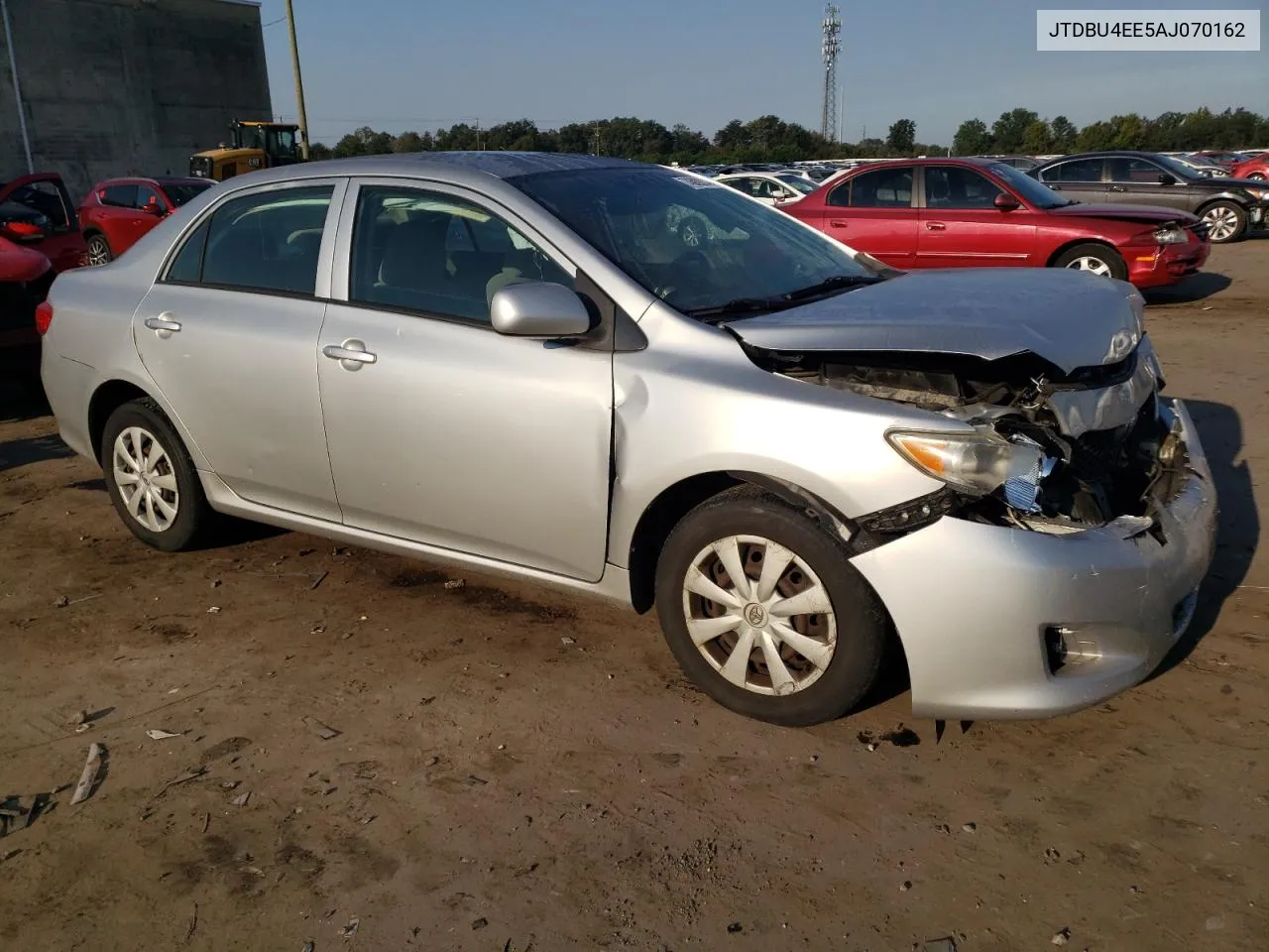 2010 Toyota Corolla Base VIN: JTDBU4EE5AJ070162 Lot: 74689214