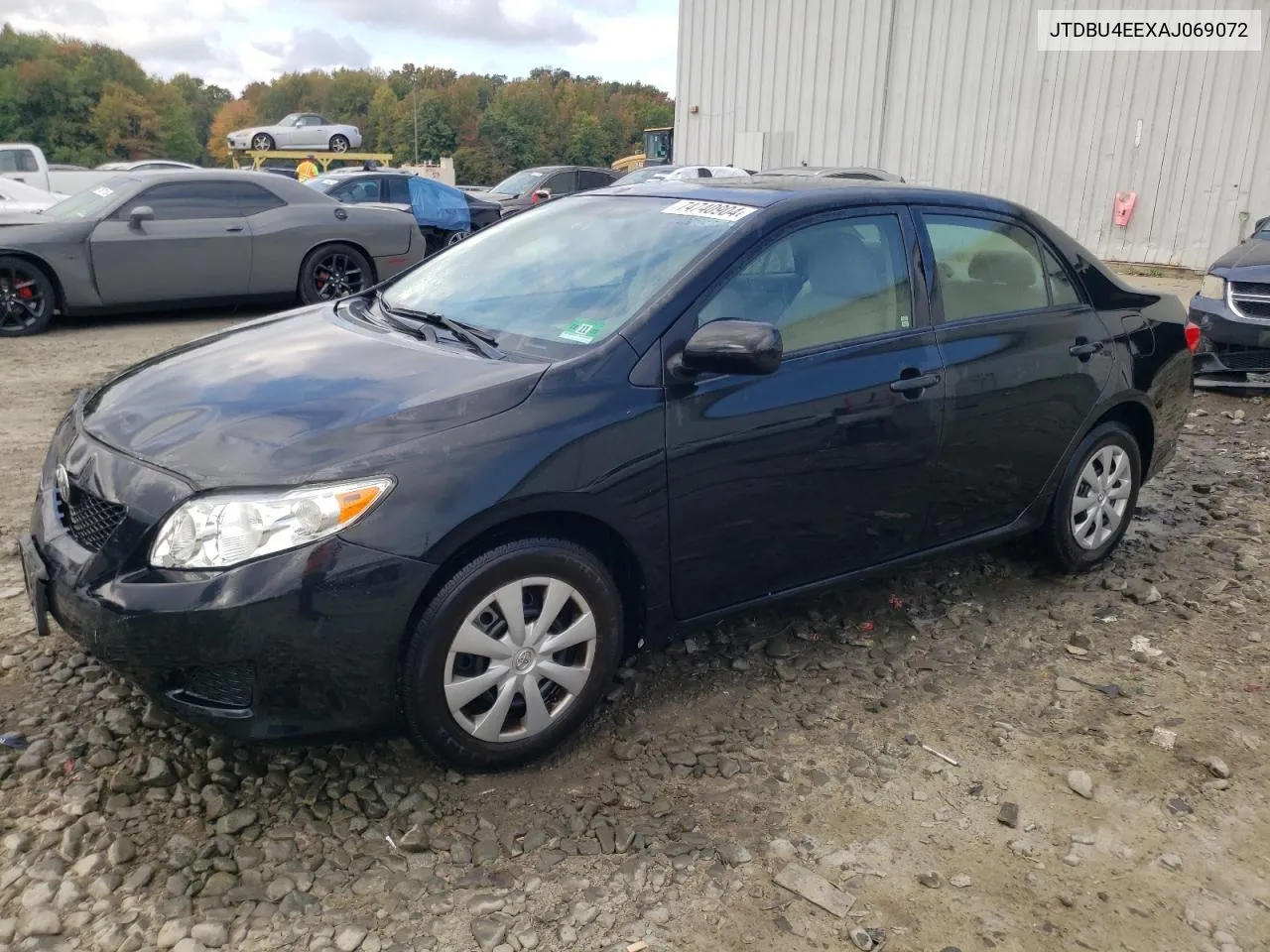 2010 Toyota Corolla Base VIN: JTDBU4EEXAJ069072 Lot: 74740904