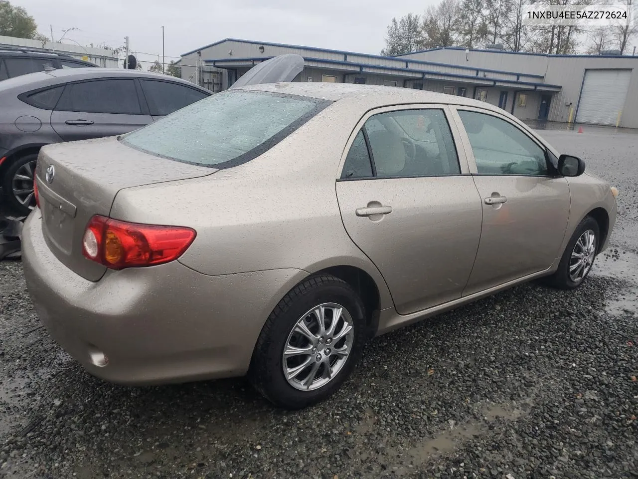 2010 Toyota Corolla Base VIN: 1NXBU4EE5AZ272624 Lot: 74760294