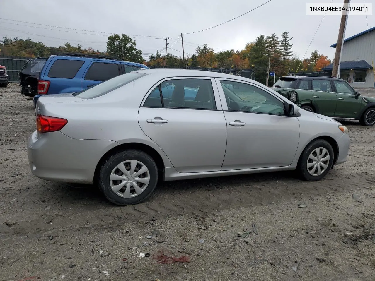 2010 Toyota Corolla Base VIN: 1NXBU4EE9AZ194011 Lot: 74778614