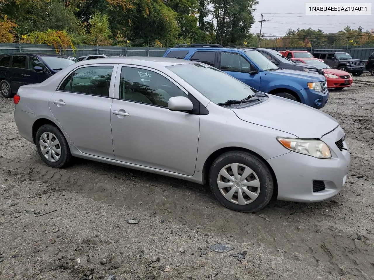 2010 Toyota Corolla Base VIN: 1NXBU4EE9AZ194011 Lot: 74778614