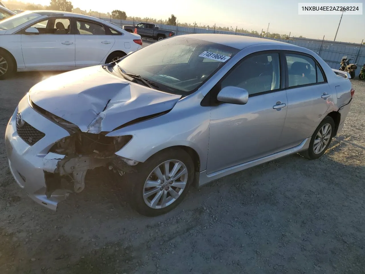 2010 Toyota Corolla Base VIN: 1NXBU4EE2AZ268224 Lot: 74819684