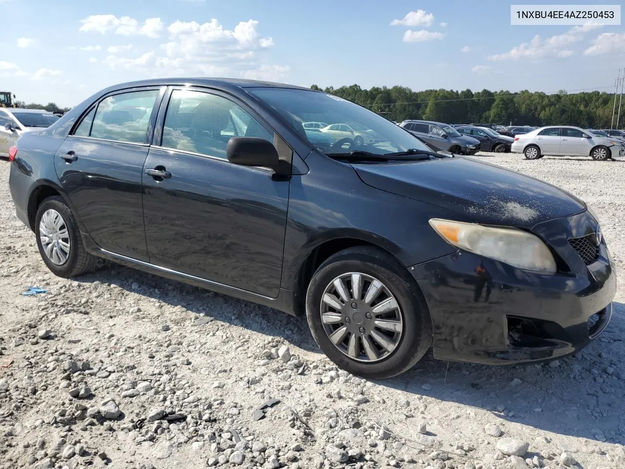 2010 Toyota Corolla Base VIN: 1NXBU4EE4AZ250453 Lot: 74823104